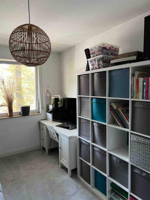 Stylische Maisonettewohnung Stadionnaehe,Wald,Westfalenhalle Dortmund Luaran gambar