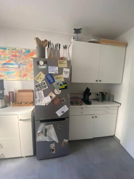 Stylische Maisonettewohnung Stadionnaehe,Wald,Westfalenhalle Dortmund Luaran gambar