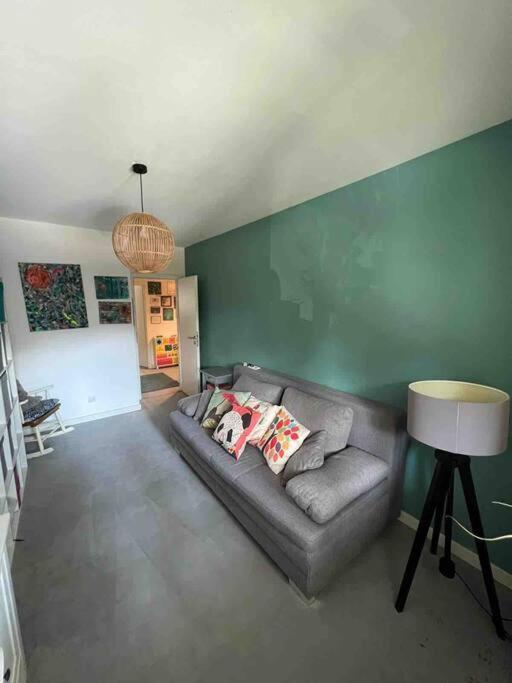 Stylische Maisonettewohnung Stadionnaehe,Wald,Westfalenhalle Dortmund Luaran gambar